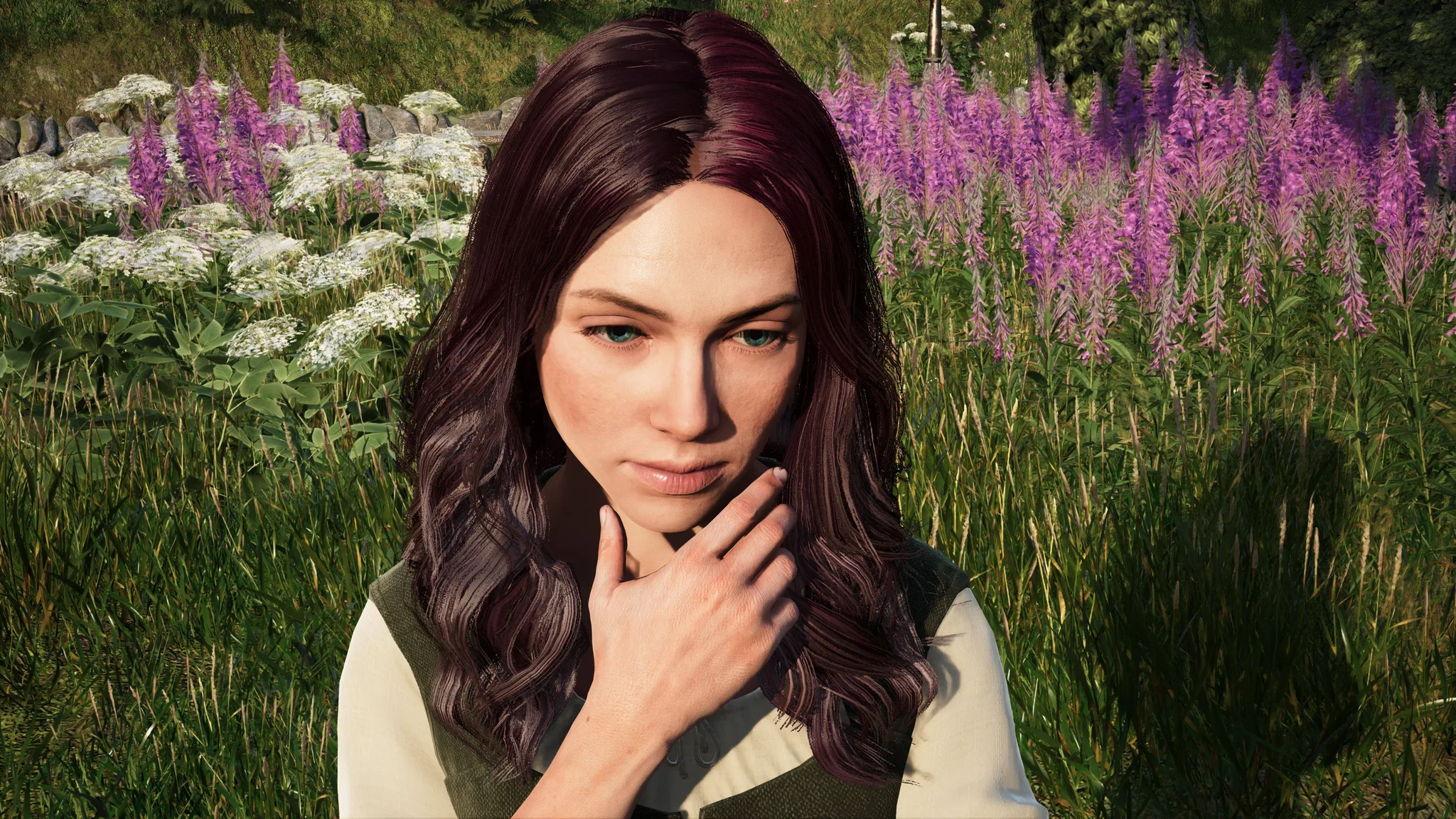 Black Cherry Hair Colour for MC screenshot 1