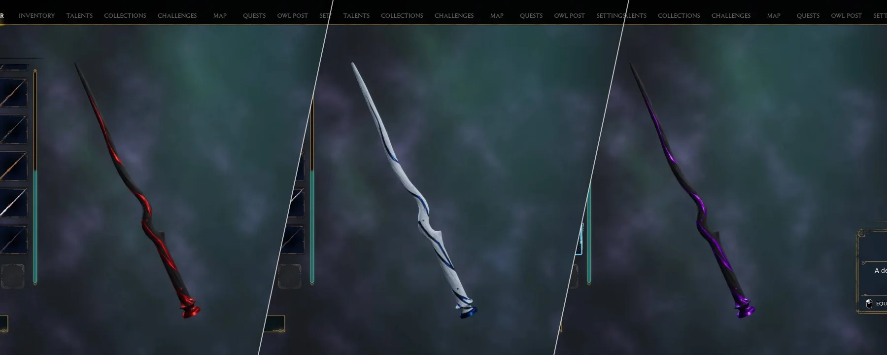 Custom Wands Menu — Custom Wands Menu screenshots 1–3