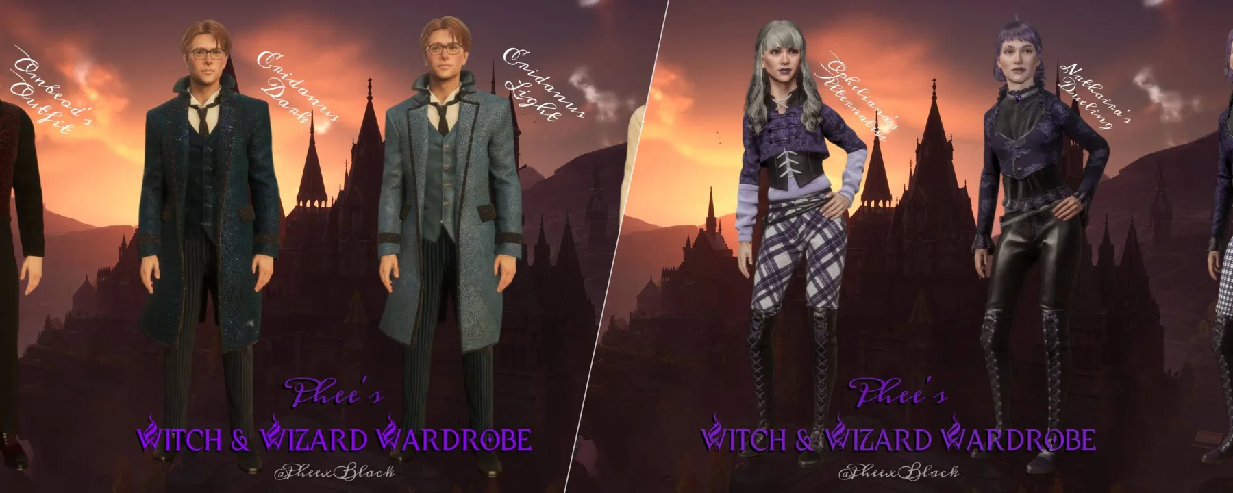 Phee's Witch & Wizard Wardrobe — Phee's Witch & Wizard Wardrobe screenshots 1–2