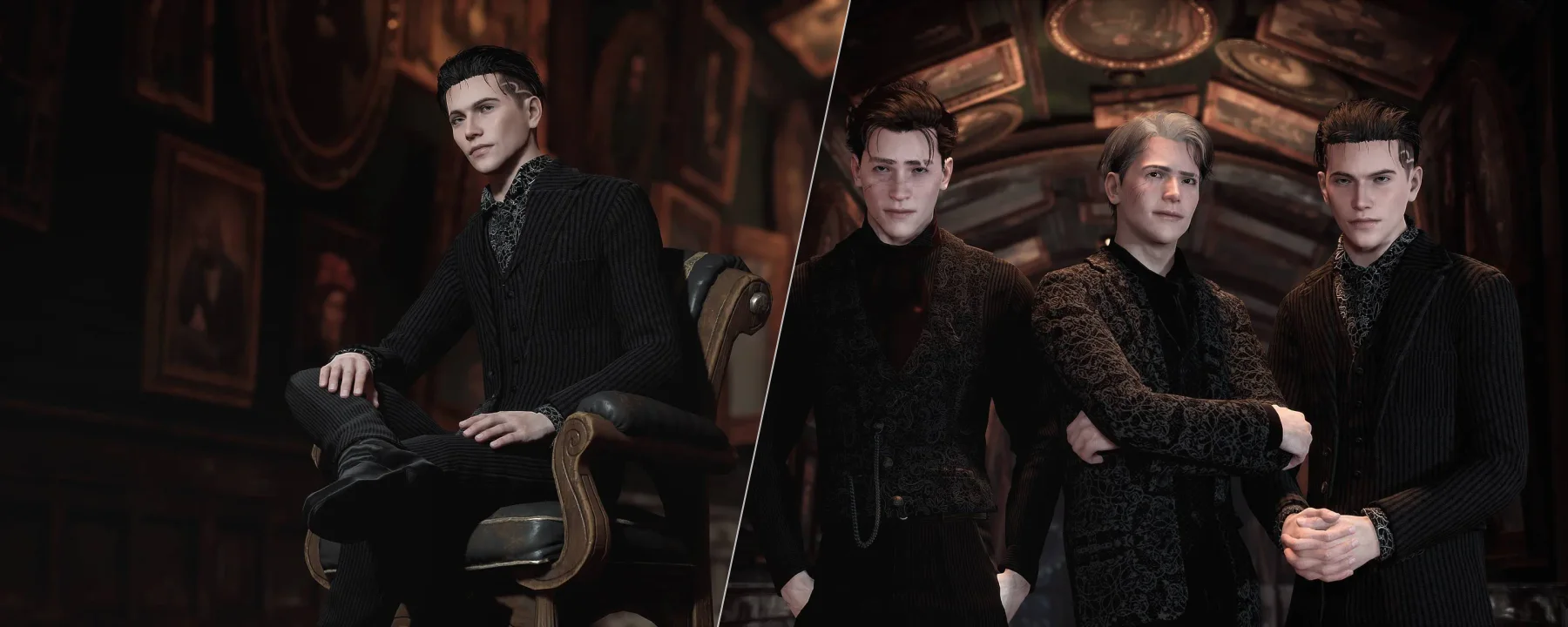 DARK SIGNS - Male MC Attire — DARK SIGNS - Male MC Attire screenshots 1–2