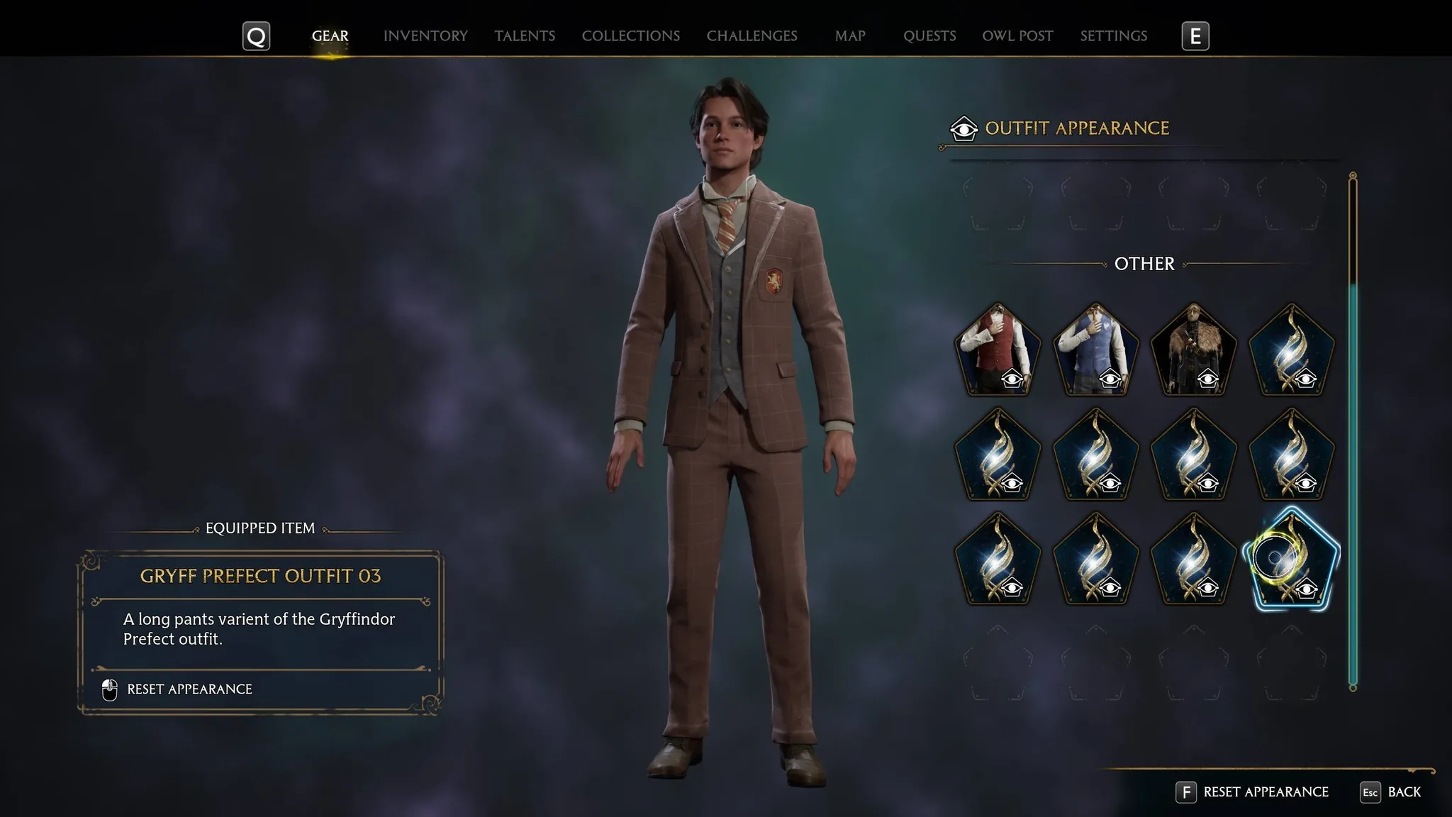 Long Pants Prefect Male Gear Appearances screenshot 1