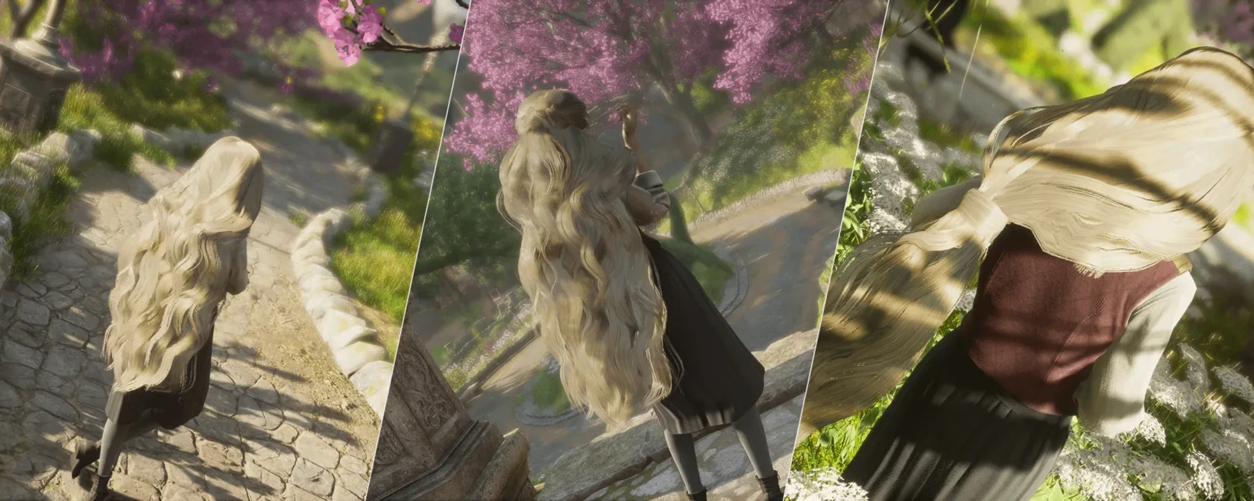 [Long & Flow] 4 ELEGANT HAIRSTYLES — [Long & Flow] 4 ELEGANT HAIRSTYLES screenshots 1–3