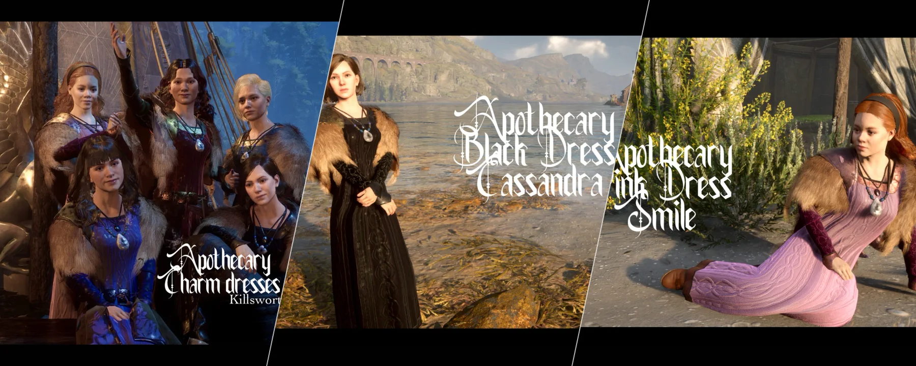 Apothecary Charm Dresses  — Apothecary Charm Dresses  screenshots 1–3