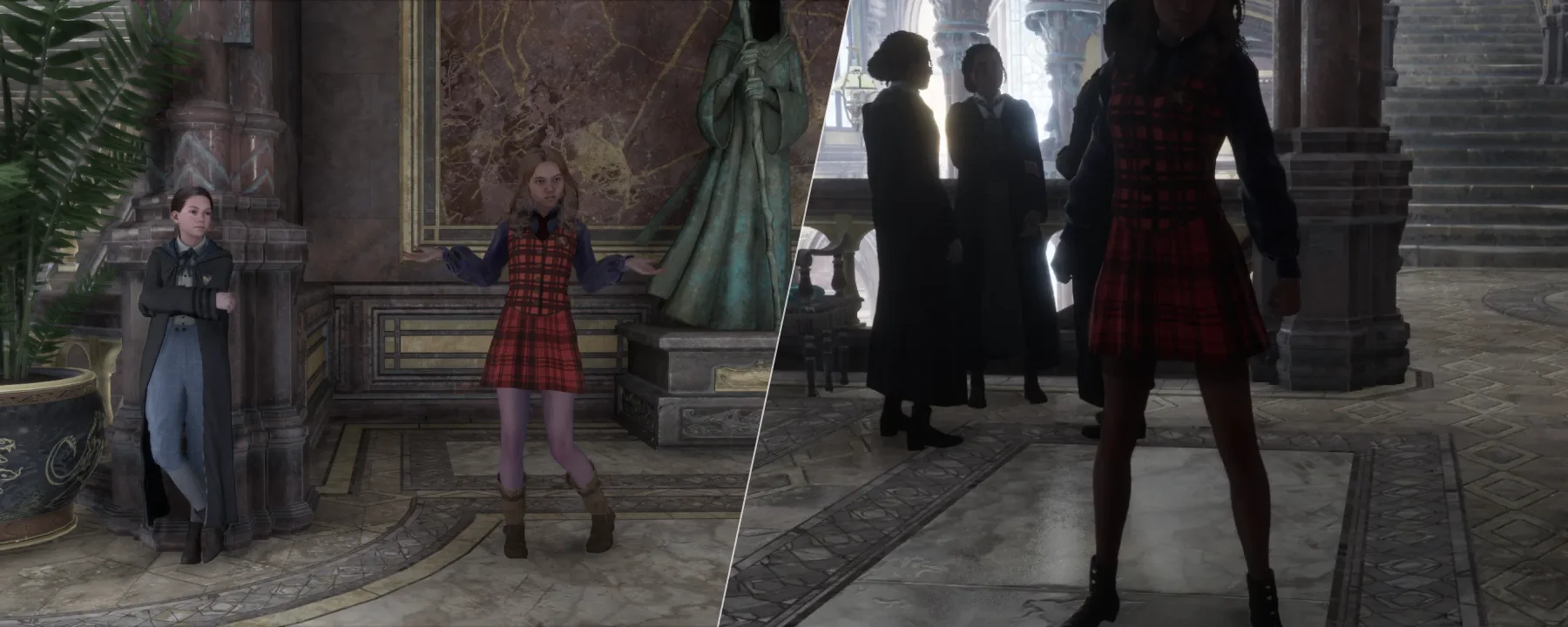 Shorten Skirts Without Modifying NPC Outfits + Sheer Tights + Swap Shoes — Shorten Skirts Without Modifying NPC Outfits + Sheer Tights + Swap Shoes screenshots 1–2