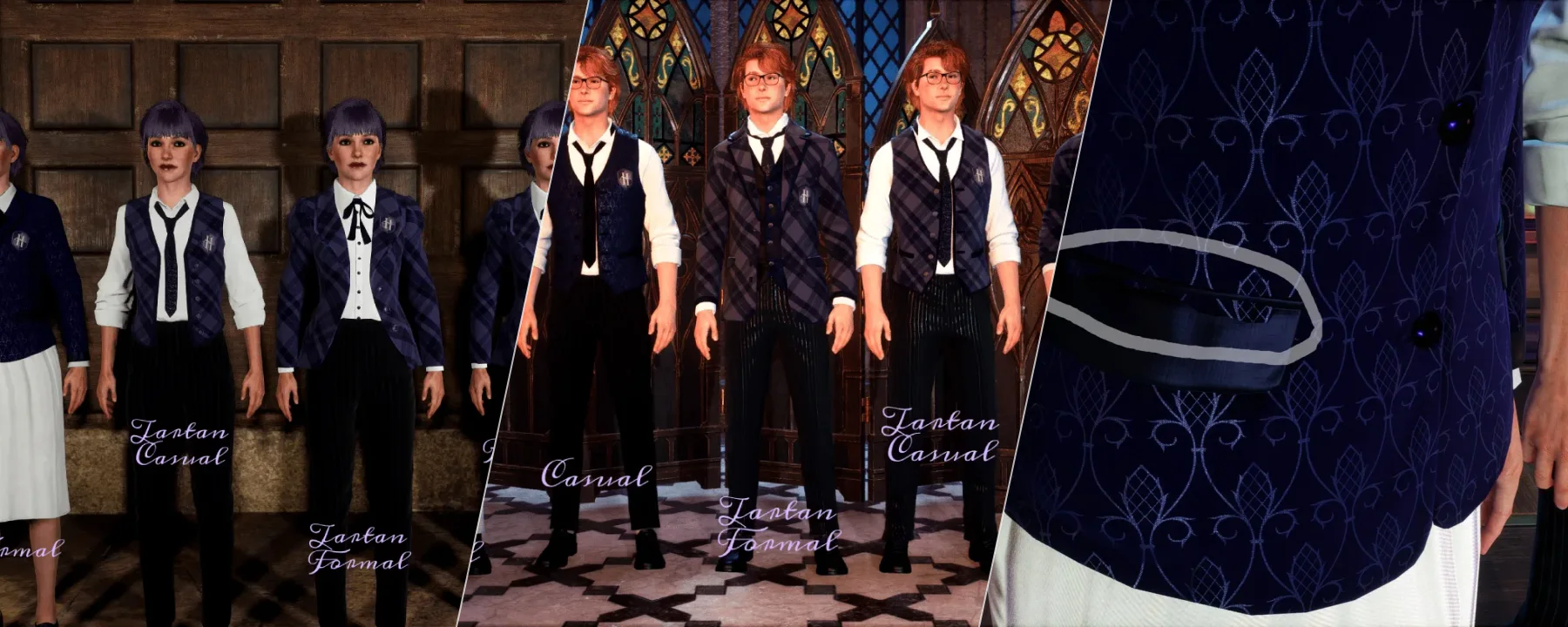 Purple Hogwarts Uniforms — Purple Hogwarts Uniforms screenshots 1–3