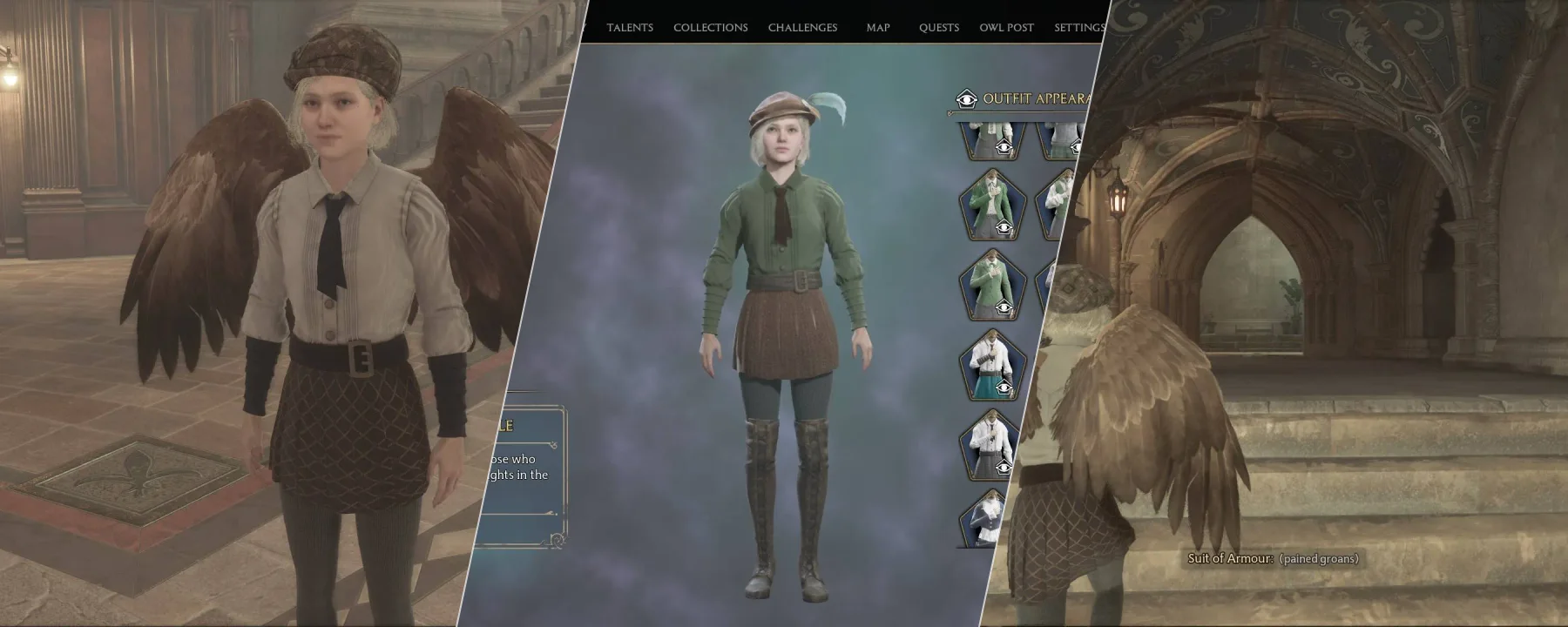 Short Skirt Hogwarts Uniforms with Tights by Ahriadne — Short Skirt Hogwarts Uniforms with Tights by Ahriadne screenshots 1–3