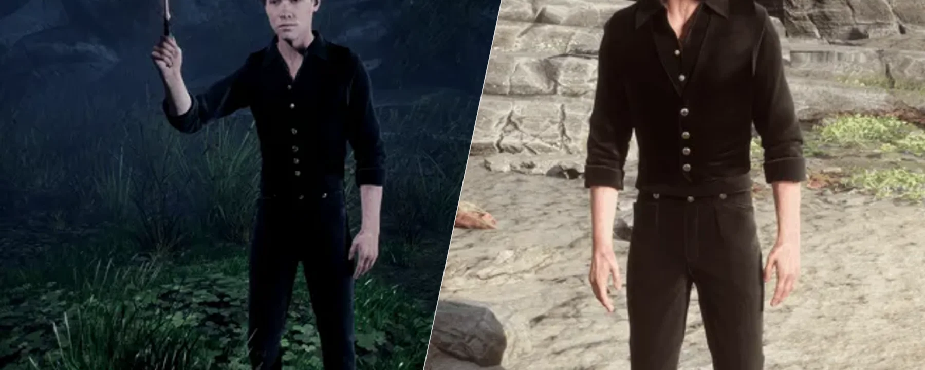 Sebastian Black Short Sleeve Vest — Sebastian Black Short Sleeve Vest screenshots 1–2