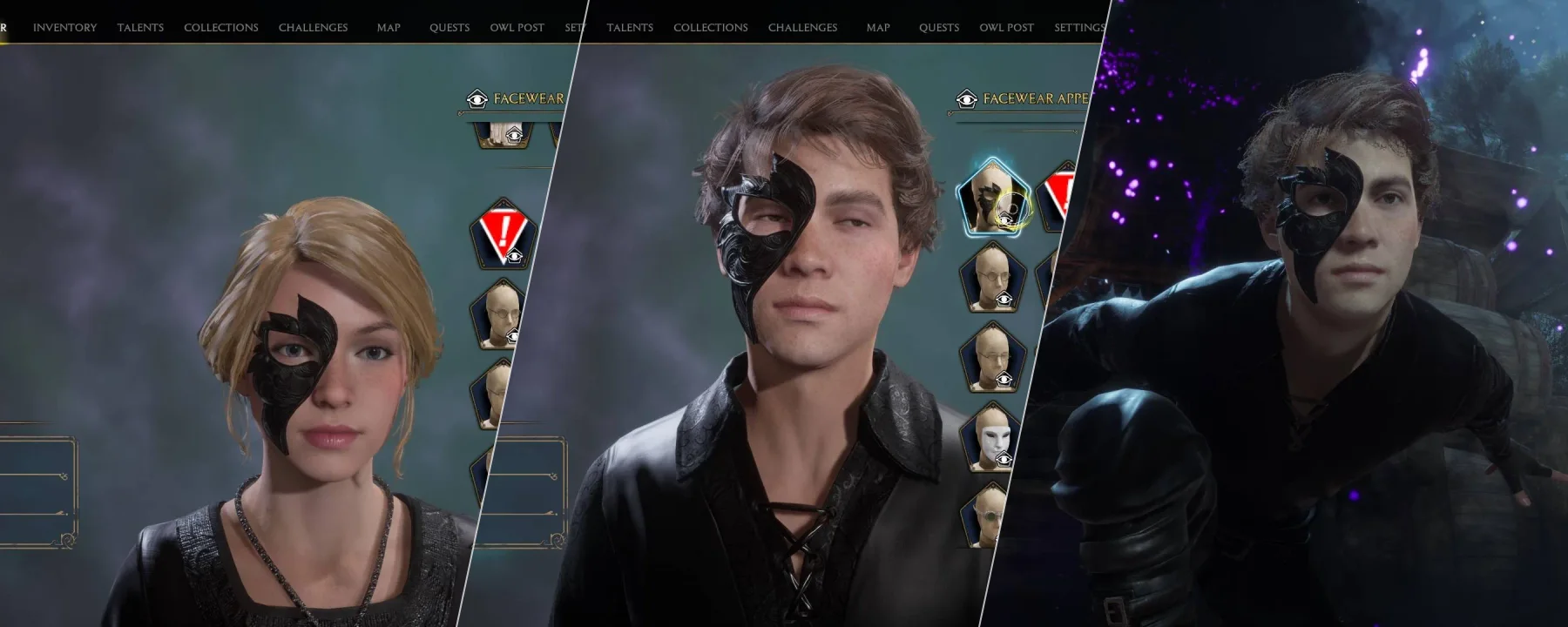 Dark Mask — Dark Mask screenshots 1–3
