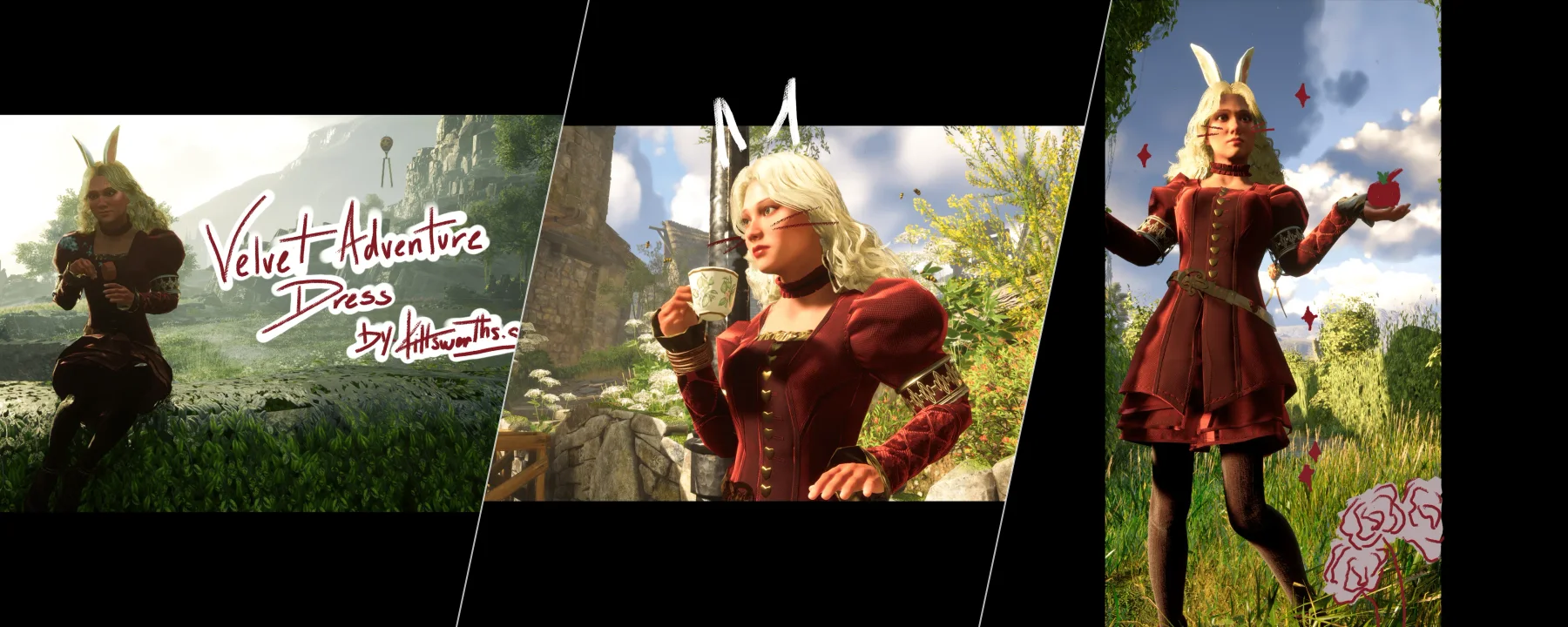 Velvet Adventure Dress — Velvet Adventure Dress screenshots 1–3