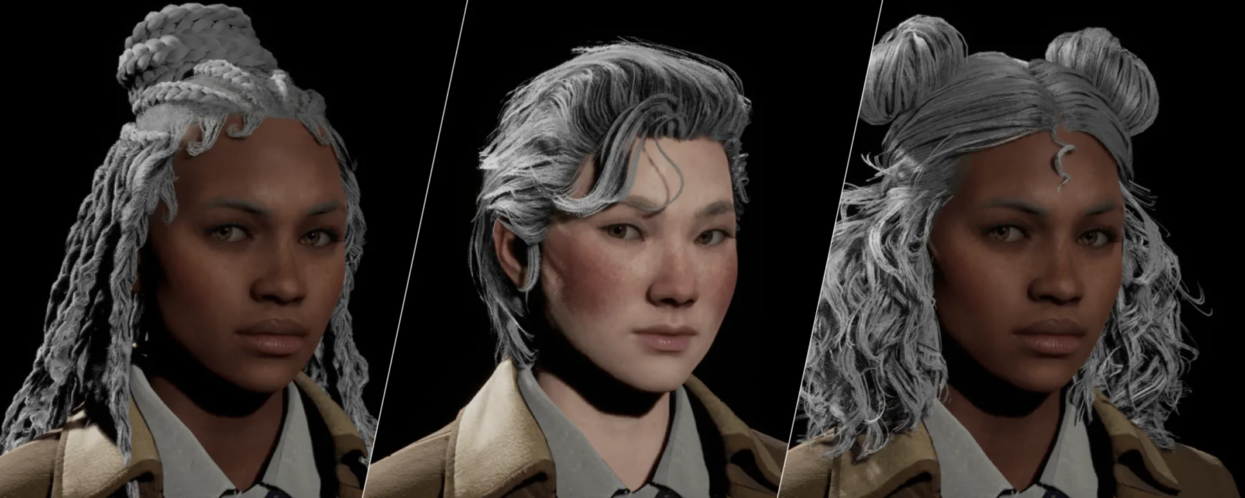 Edgy Hairstyles for Female Characters — Edgy Hairstyles for Female Characters screenshots 1–3