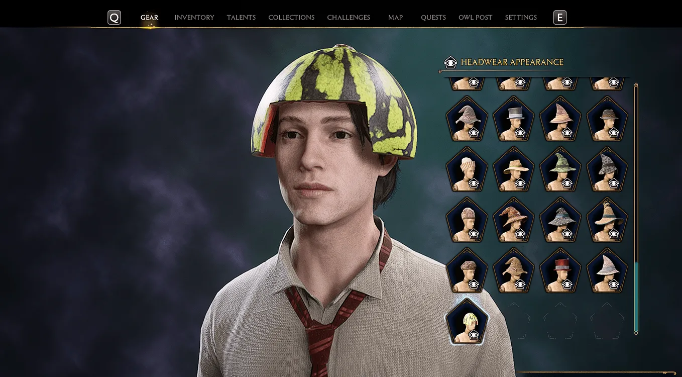 Watermelon Hat for MC — Location