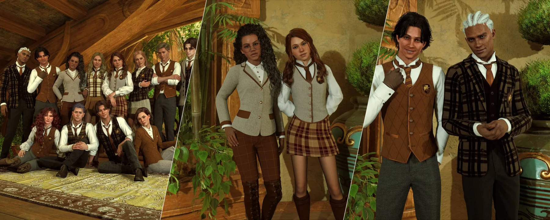 Stylish Hufflepuff Uniforms — Stylish Hufflepuff Uniforms screenshots 1–3