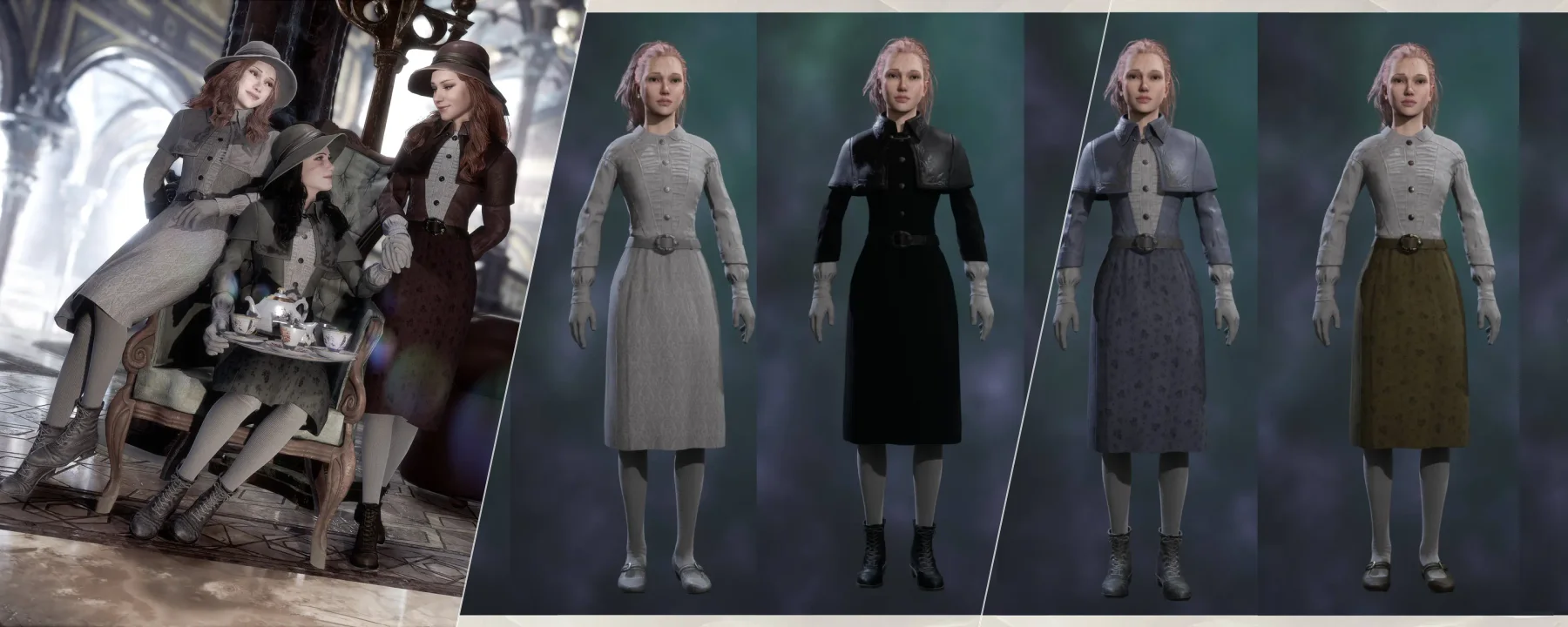 Elegant Victorian Outfit Set for FMC — Elegant Victorian Outfit Set for FMC screenshots 1–3