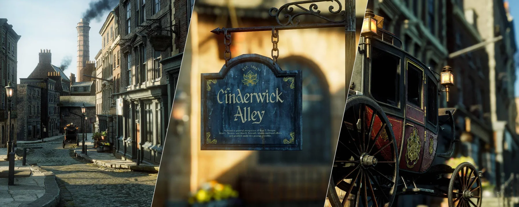 Cinderwick Alley – Victorian Wizarding Street — Cinderwick Alley – Victorian Wizarding Street screenshots 1–3