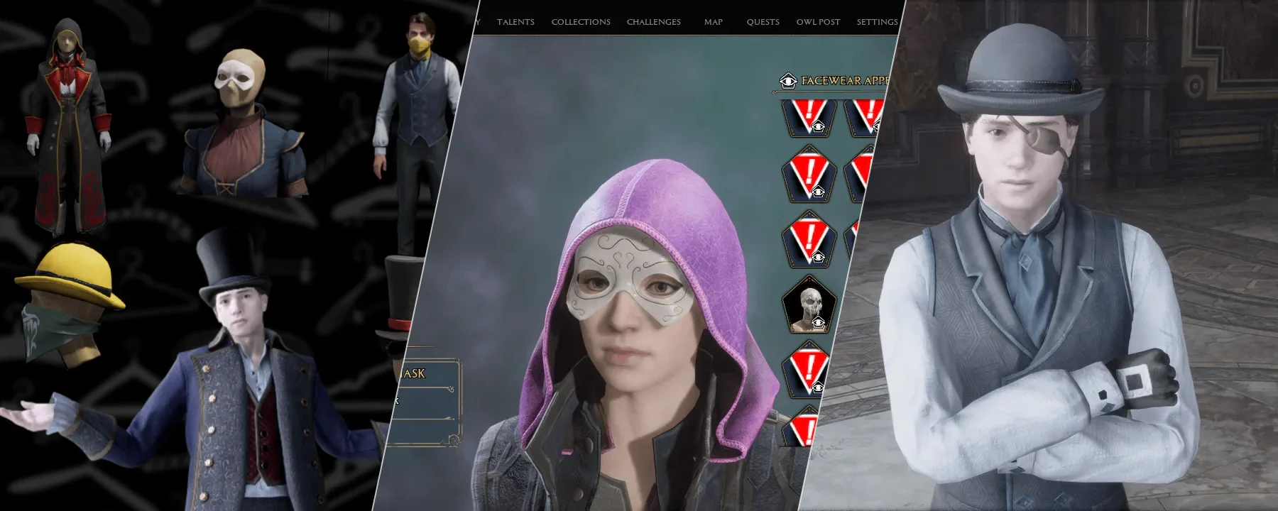 Villainous Vestments — Villainous Vestments screenshots 1–3