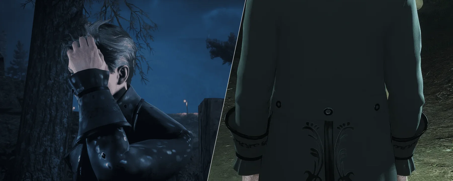 Black Embellished Overcoat — Black Embellished Overcoat screenshots 1–2