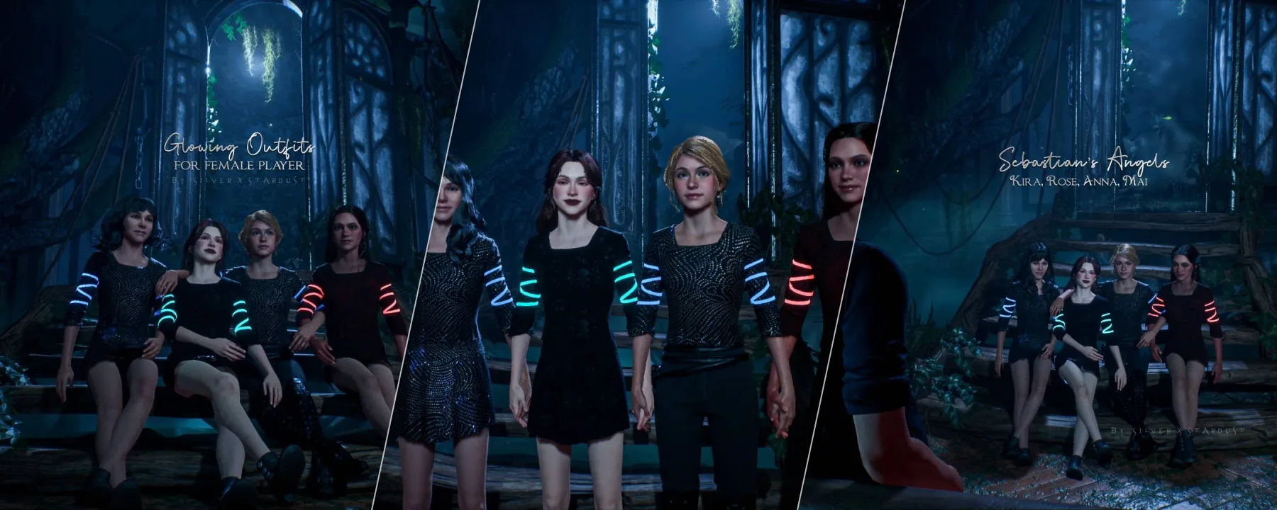 Glowing Outfits — Glowing Outfits screenshots 1–3