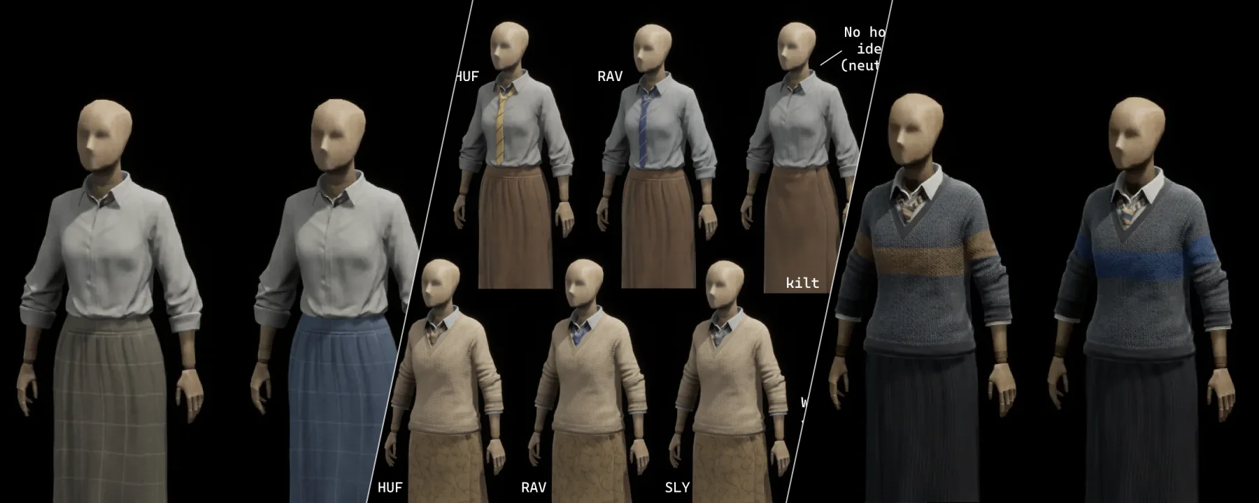 Extra Jumpers, Uniforms and Glasses — Extra Jumpers, Uniforms and Glasses screenshots 1–3