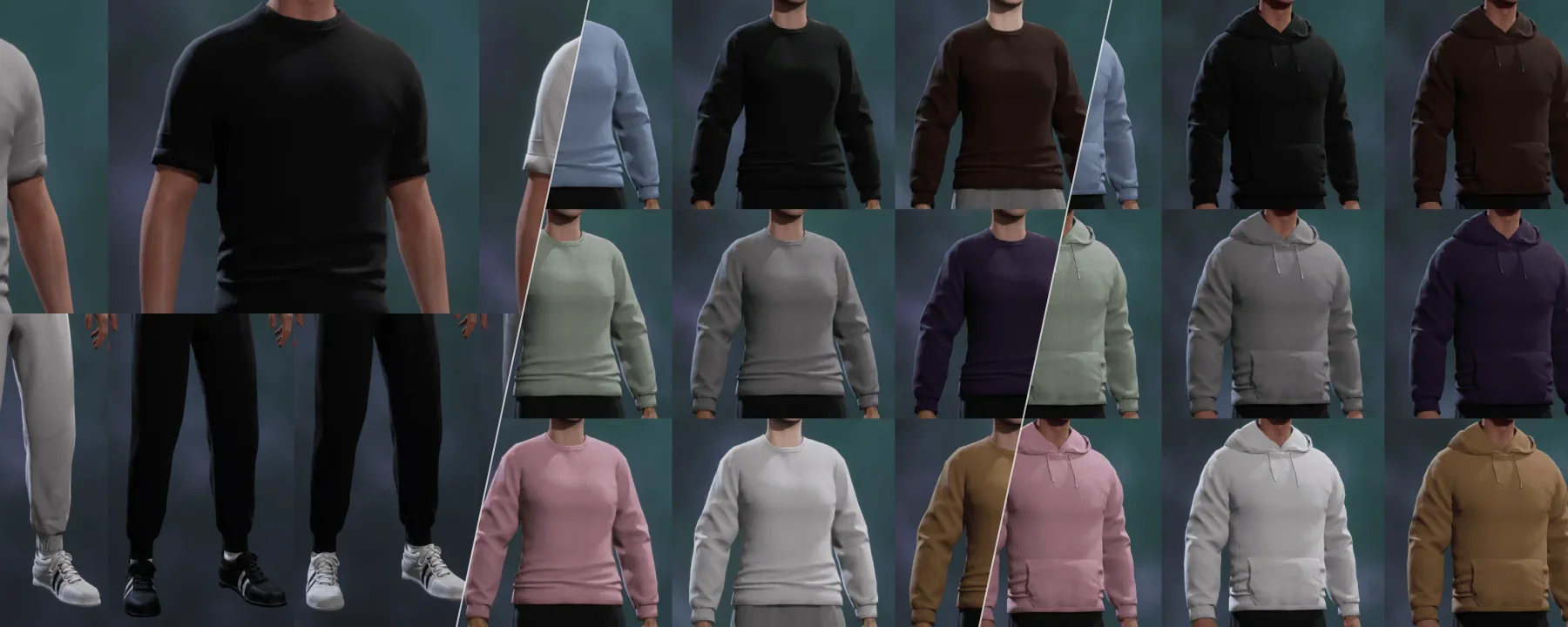 Leisure Wear - Hoodies, Sweatshirts and Joggers — Leisure Wear - Hoodies, Sweatshirts and Joggers screenshots 1–3