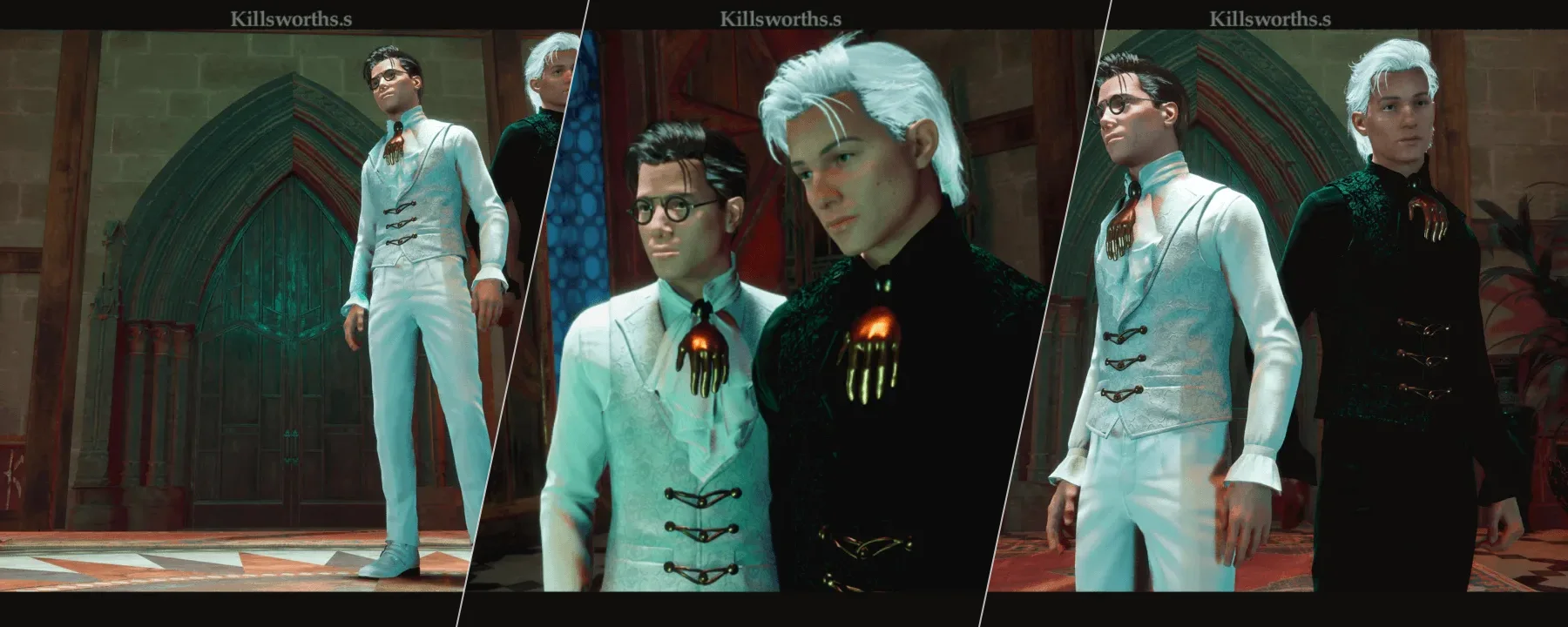 Victorian Skull Vest Suit — Victorian Skull Vest Suit screenshots 1–3