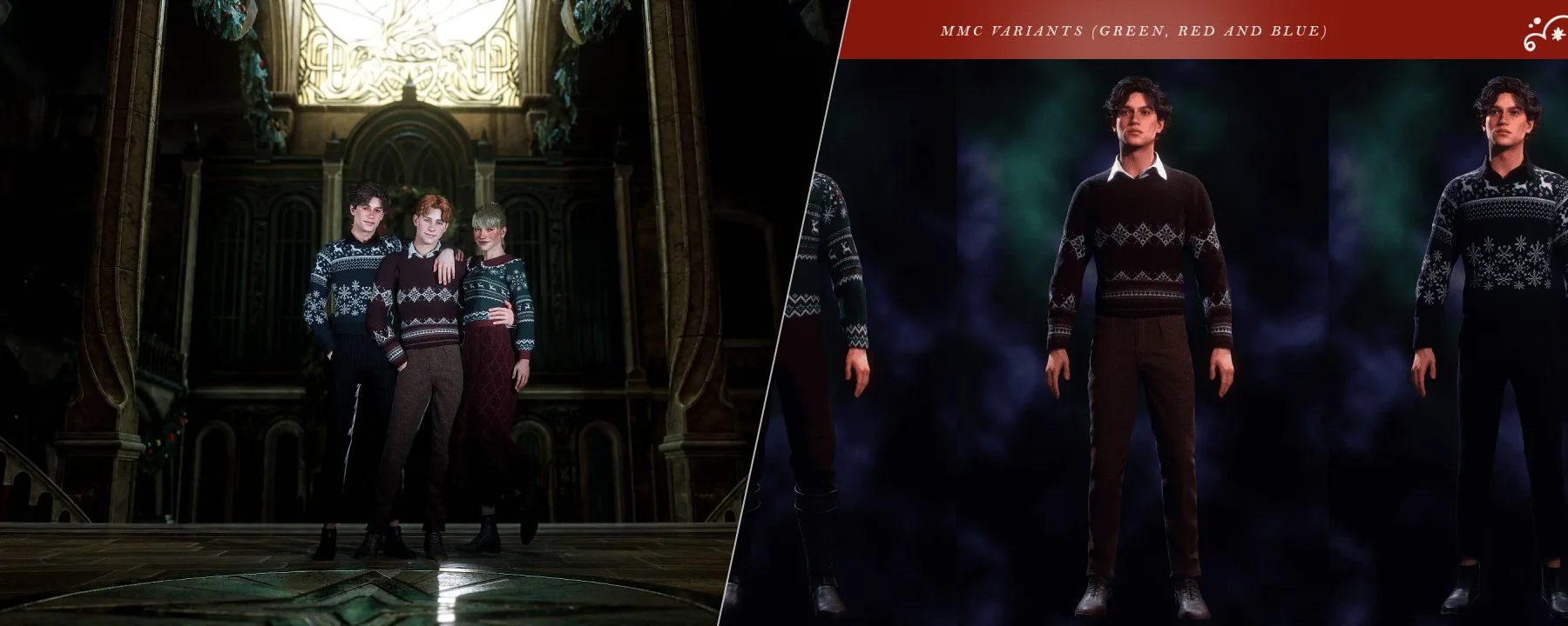 Yuletide Knits (MMC and FMC) — Yuletide Knits (MMC and FMC) screenshots 1–2