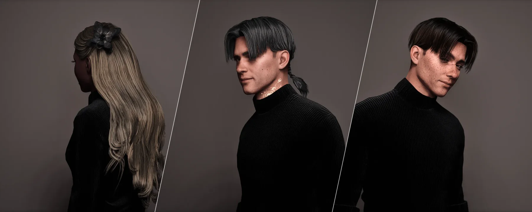 Kedavra's Mixed Hairstyles — Kedavra's Mixed Hairstyles screenshots 1–3
