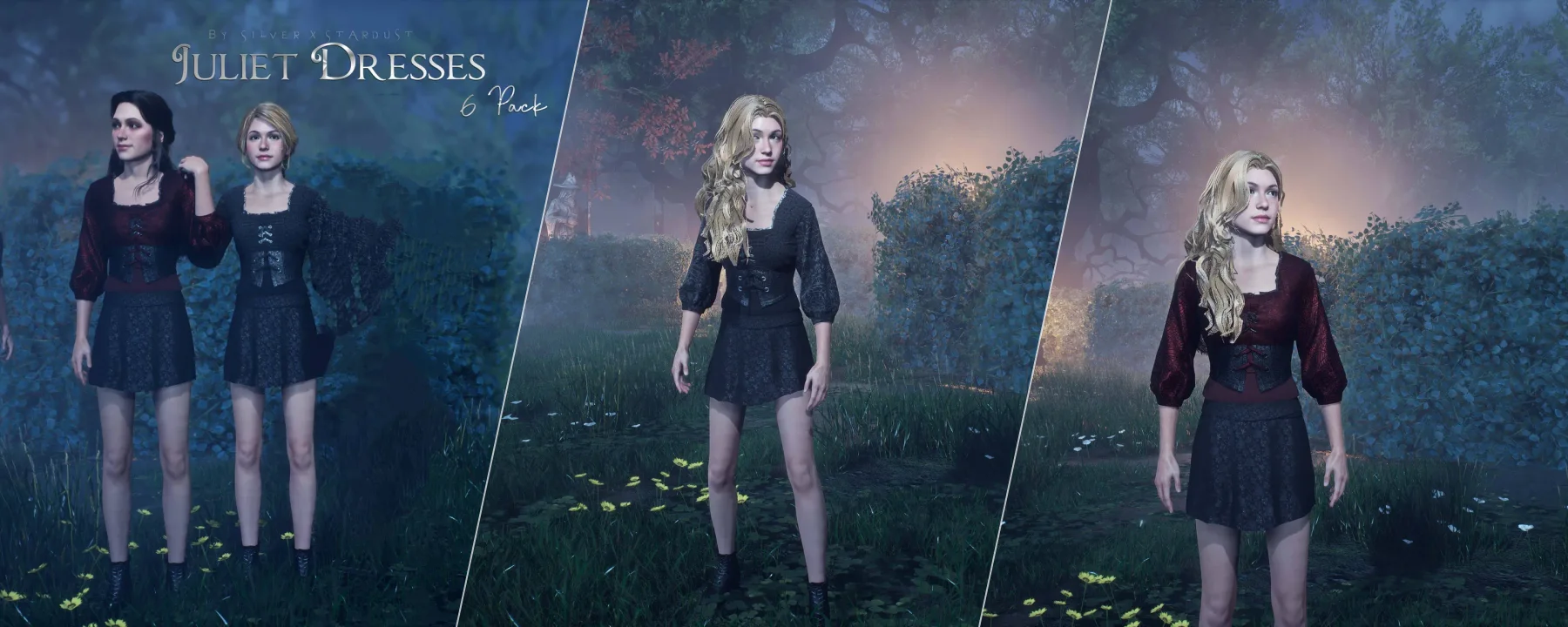 Juliet Dresses Pack — Juliet Dresses Pack screenshots 1–3