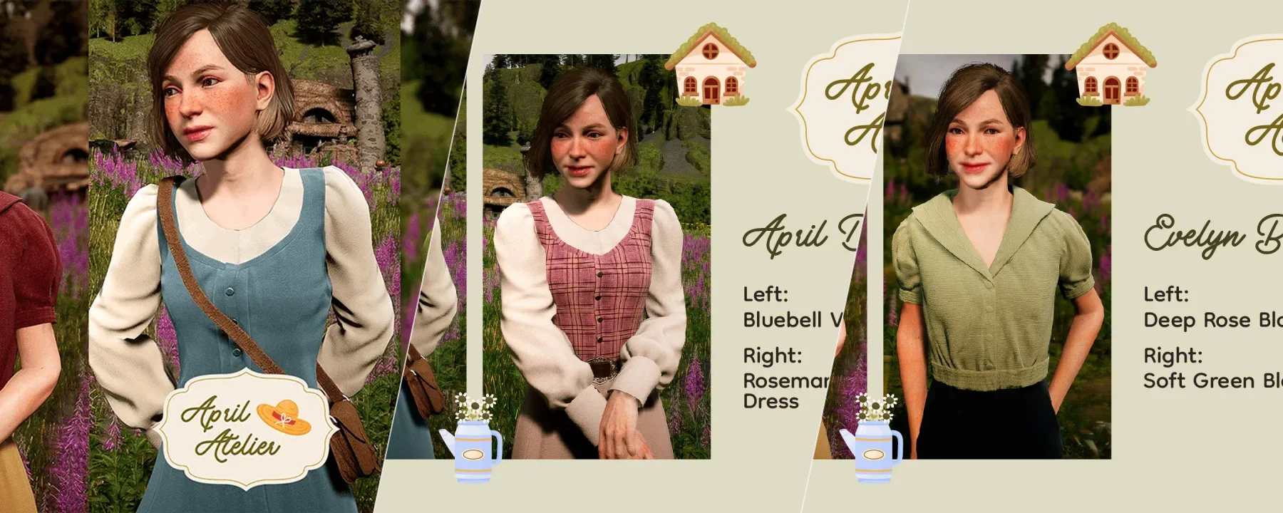 April Atelier - Dresses & Blouses — April Atelier - Dresses & Blouses screenshots 1–3