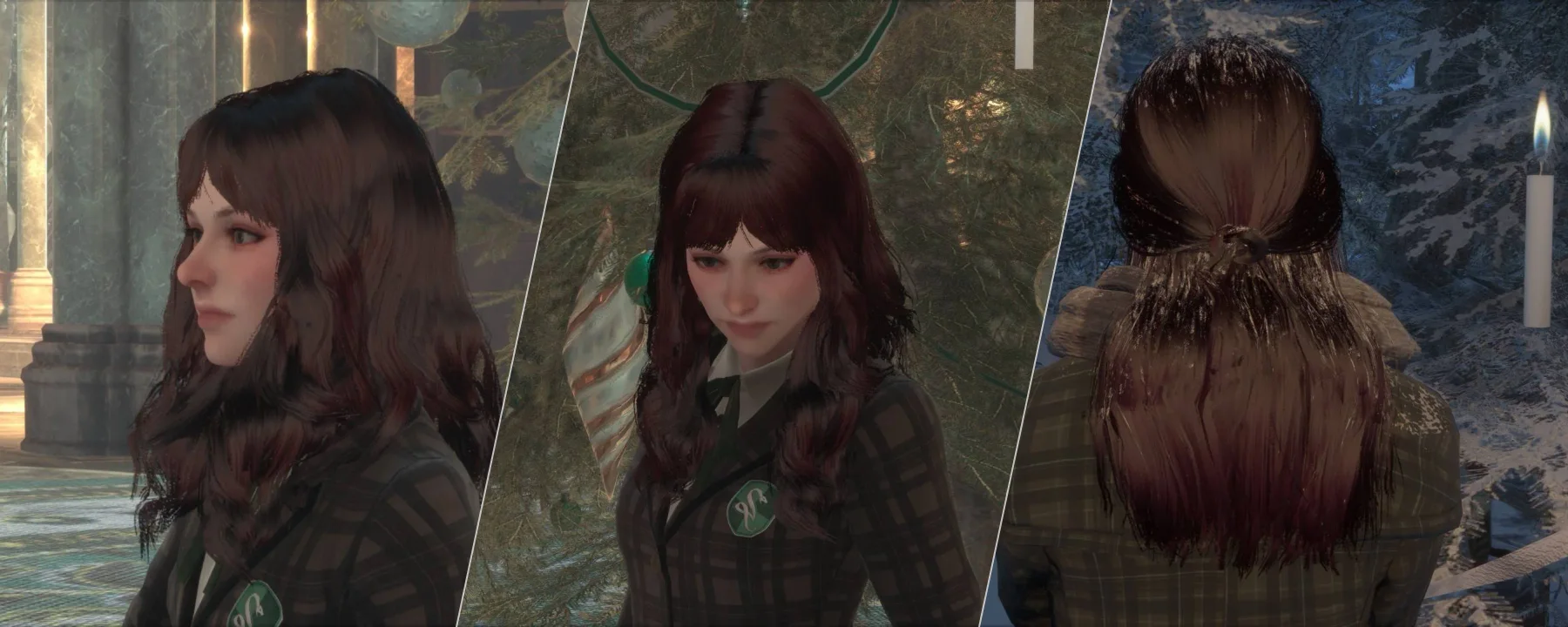 Dark Ruby Hair — Dark Ruby Hair screenshots 1–3