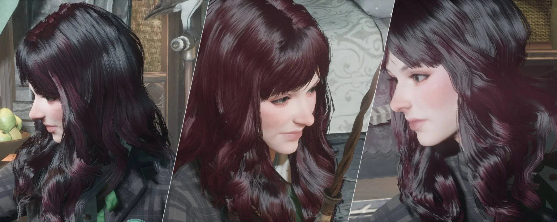 Dark Plum Hair — Dark Plum Hair screenshots 1–3