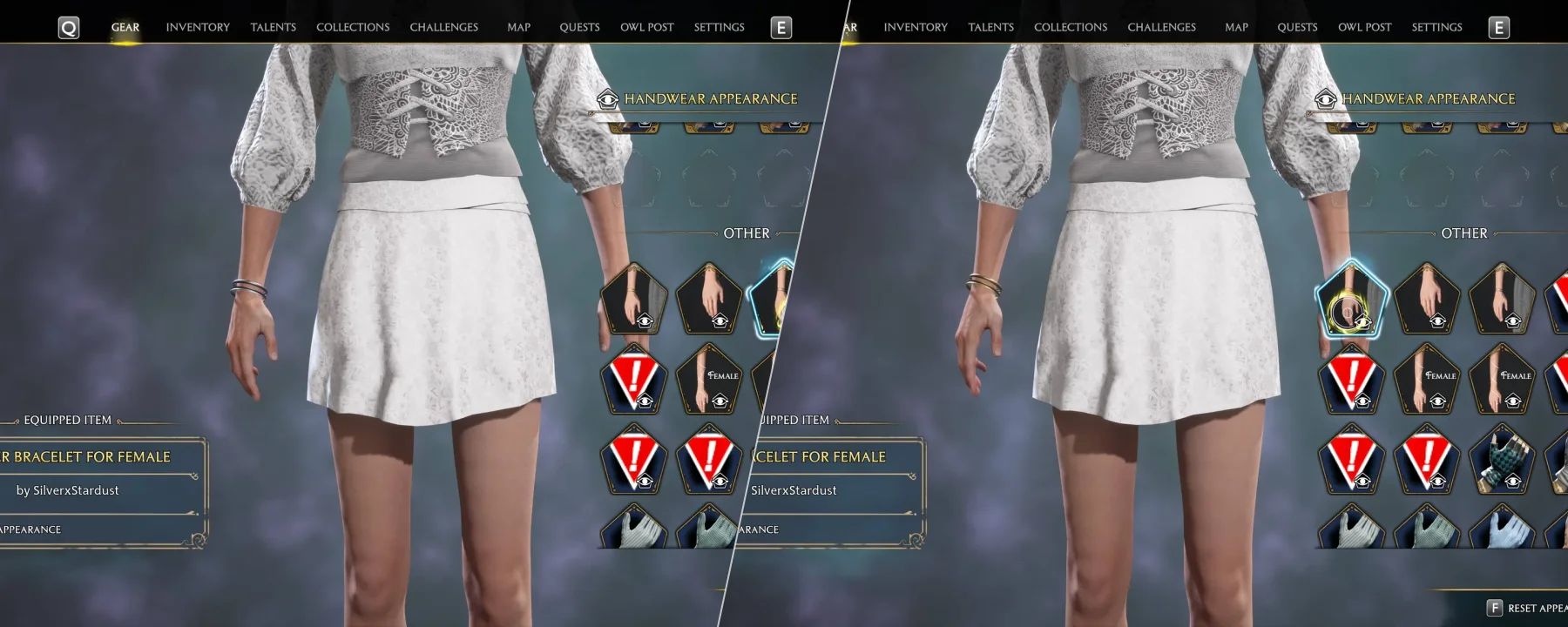 Bracelets for female MC — Bracelets for female MC screenshots 1–2