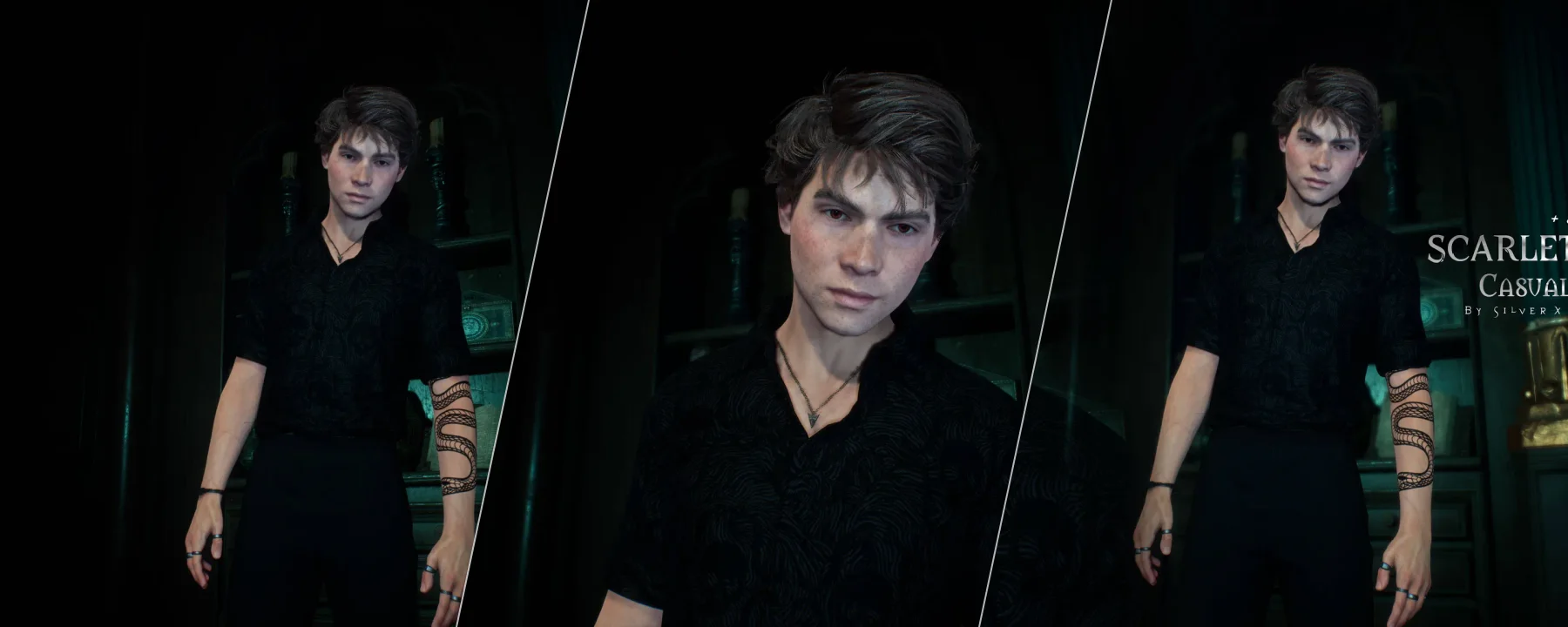 Scarlet Dark Casual Seb — Scarlet Dark Casual Seb screenshots 1–3