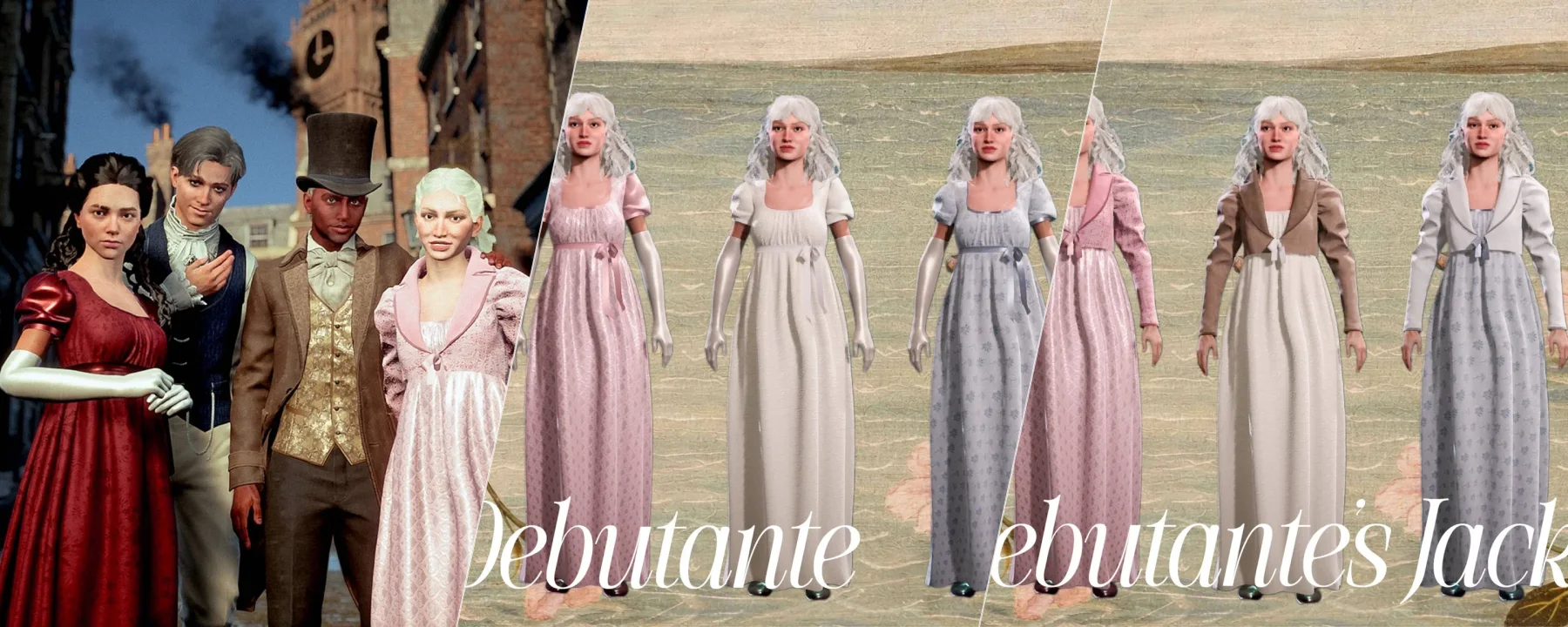 The Social Season - Regency Fashion — The Social Season - Regency Fashion screenshots 1–3