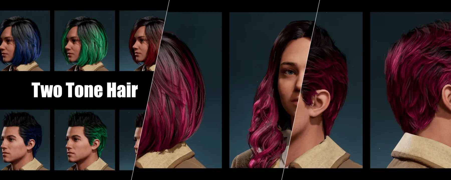 Two Tone Hair — Two Tone Hair screenshots 1–3