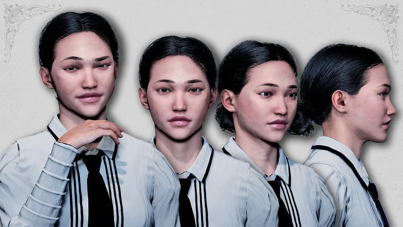 Evangeline | Face/Head for the FMC — Head Angles