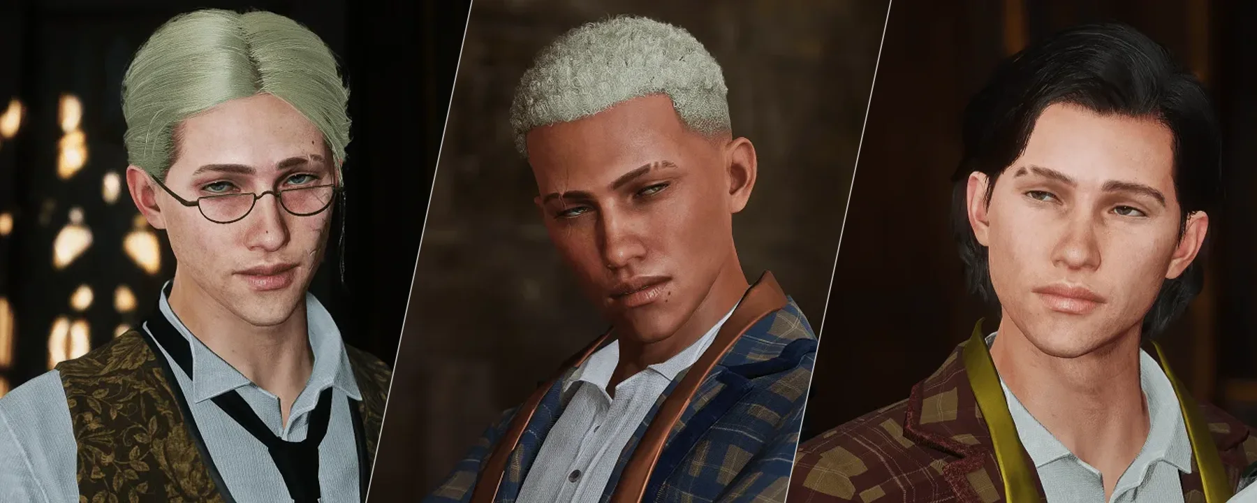 Matthias - Face Model — Matthias - Face Model screenshots 1–3