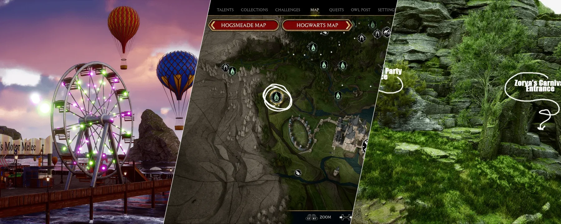 Zorya's Carnival — Zorya's Carnival screenshots 1–3