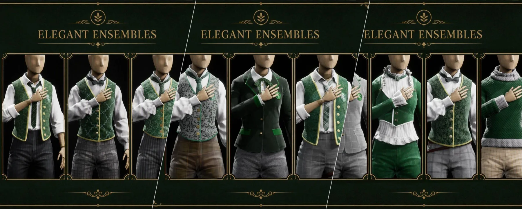 Sartorial Slytherin Collection — Sartorial Slytherin Collection screenshots 1–3