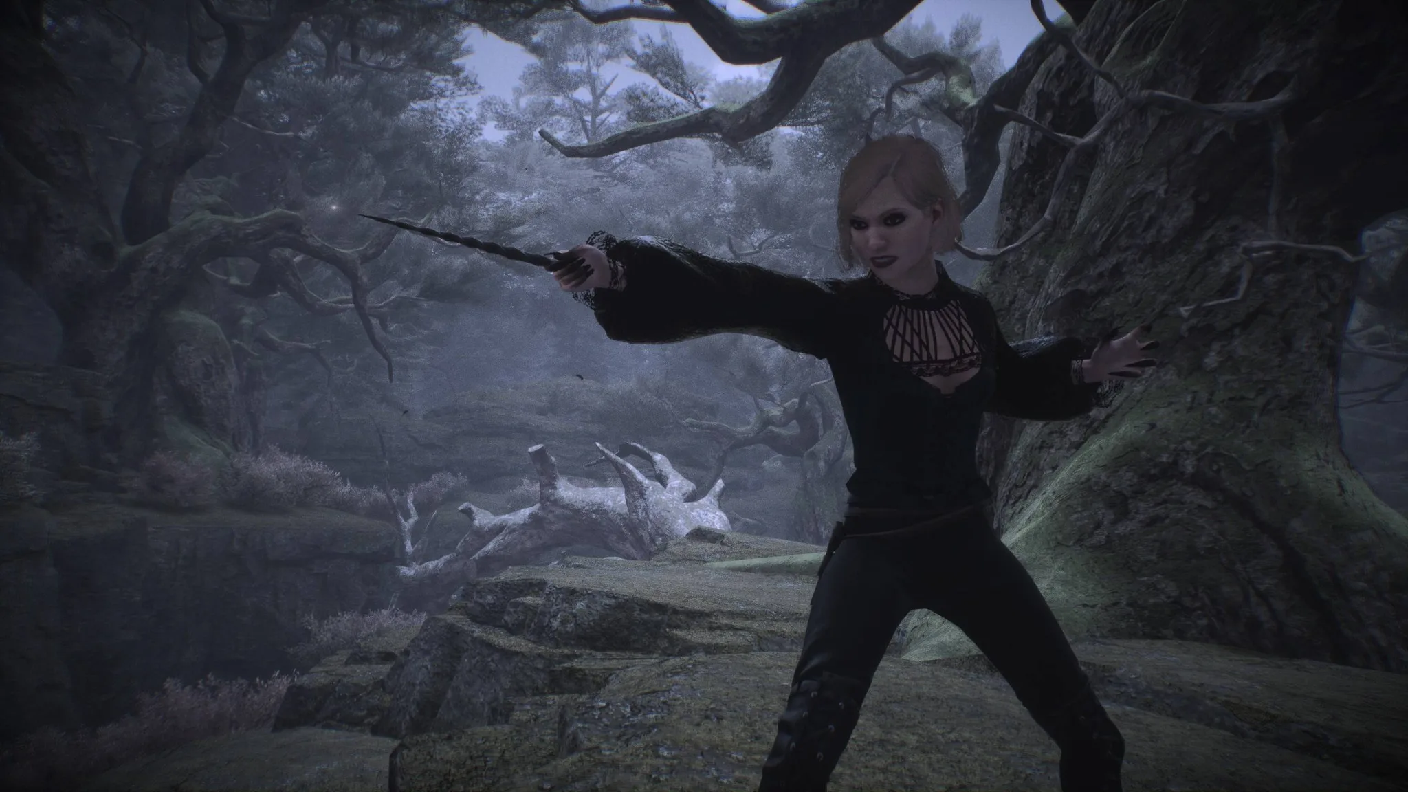 Dark Unicorn Wand by Ahriadne screenshot 1