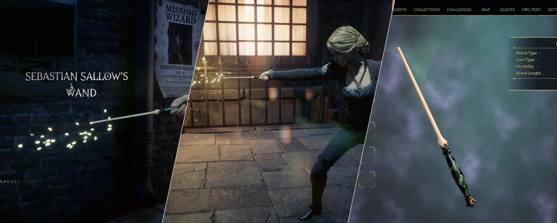 Sebastian Sallow's Wand — Sebastian Sallow's Wand screenshots 1–3