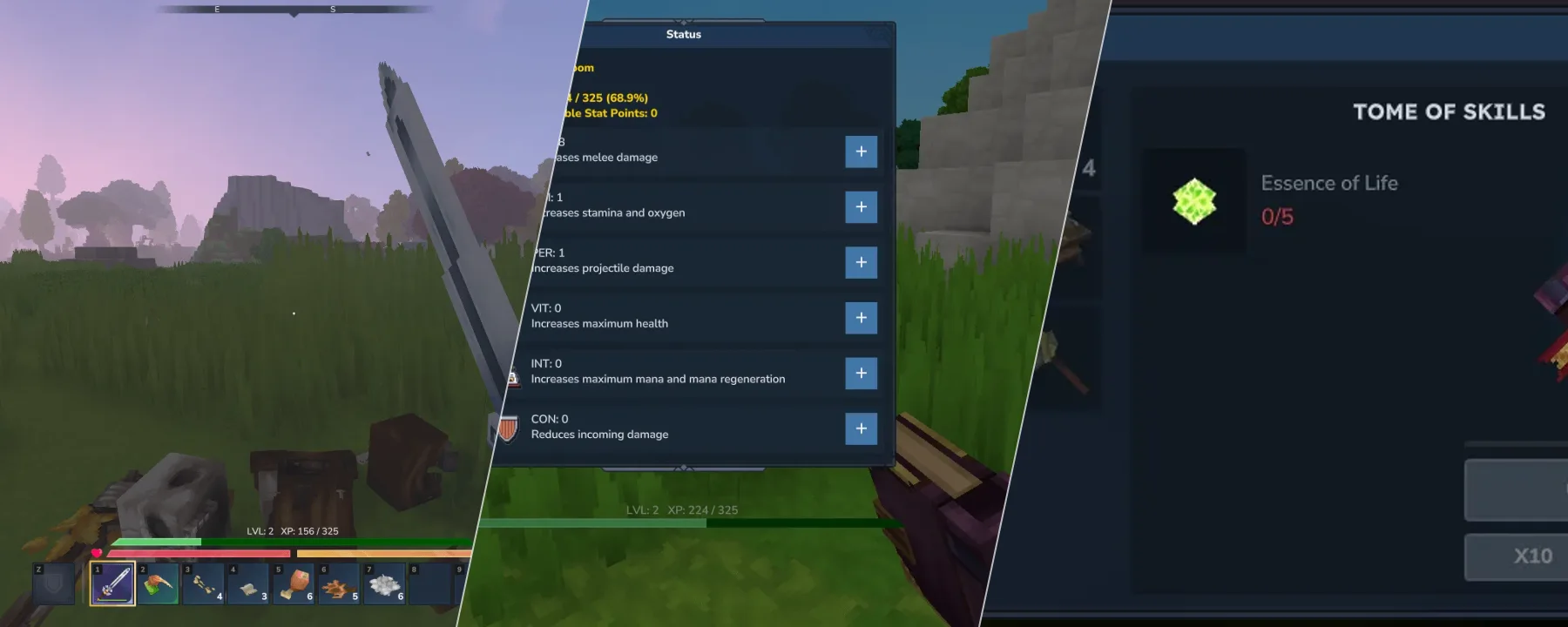 LevelingCore — LevelingCore screenshots 1–3