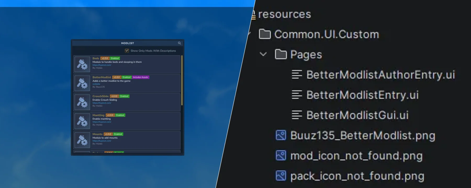 Better Modlist — Better Modlist screenshots 1–2