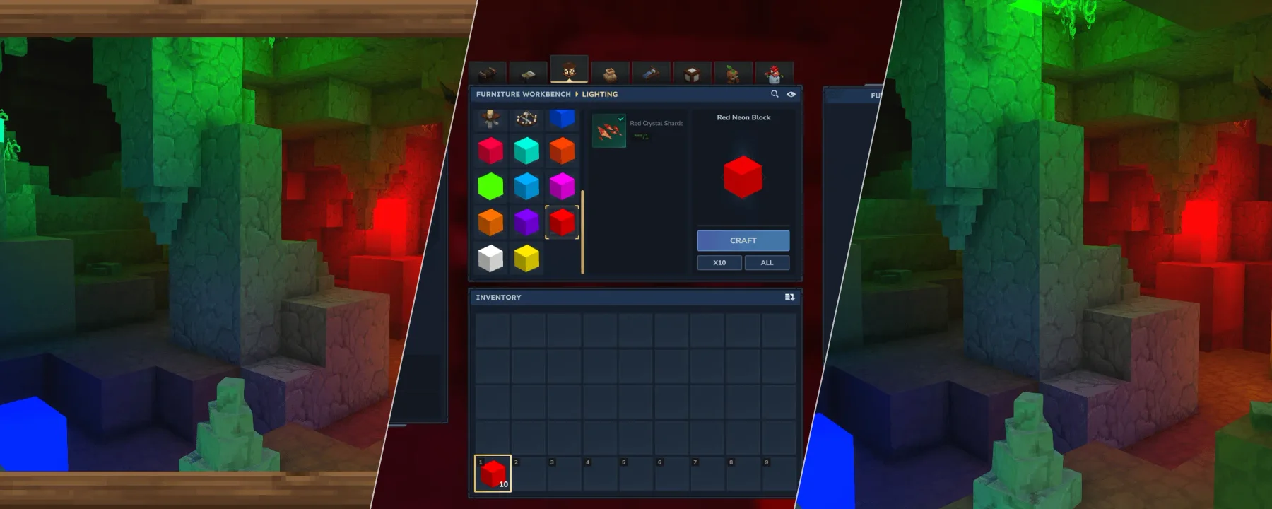 [NoCube's] Neon Blocks — [NoCube's] Neon Blocks screenshots 1–3