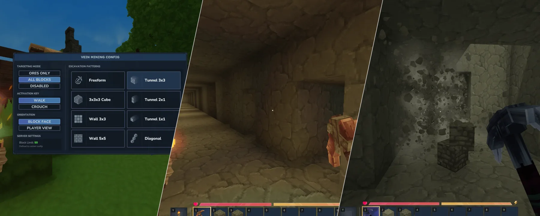 Vein Mining — Vein Mining screenshots 1–3