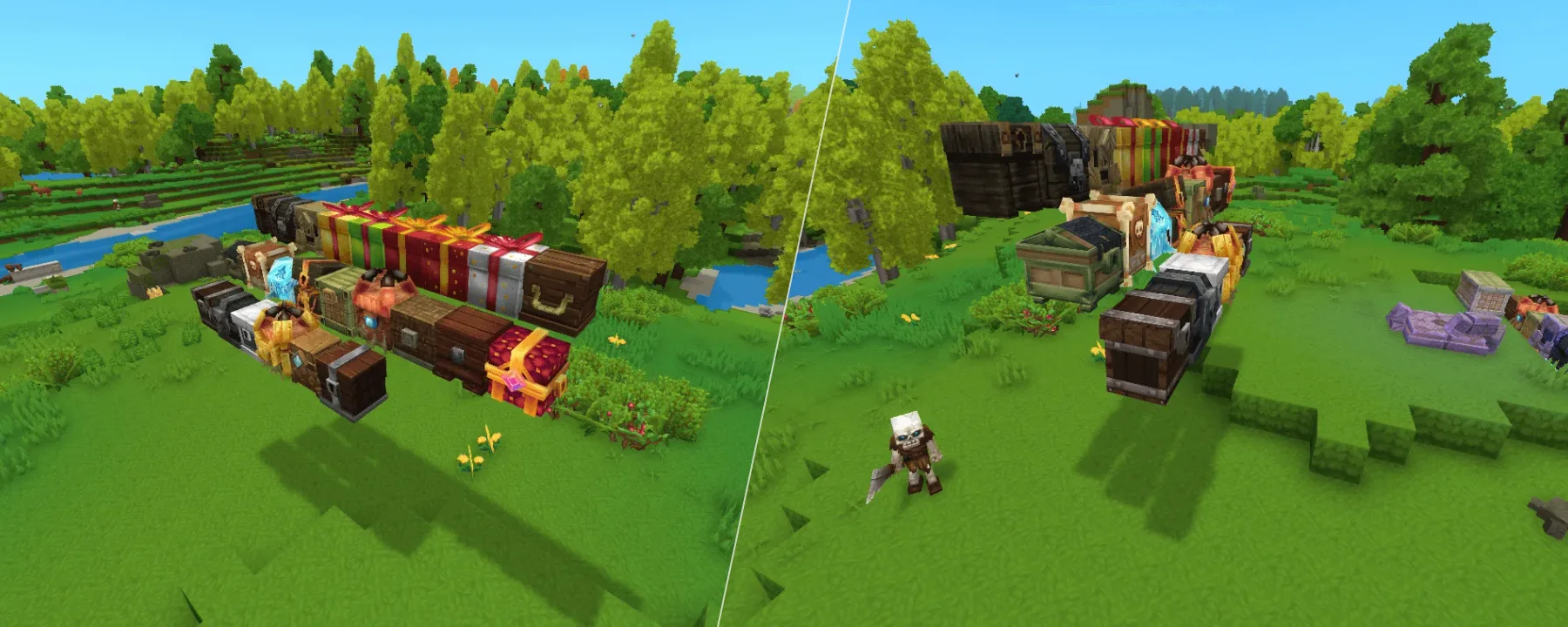 Floating Chests — Floating Chests screenshots 1–2