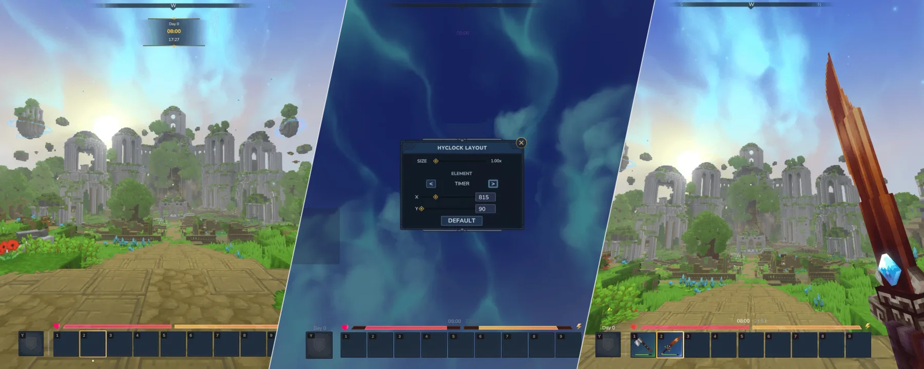 HyClock — HyClock screenshots 1–3