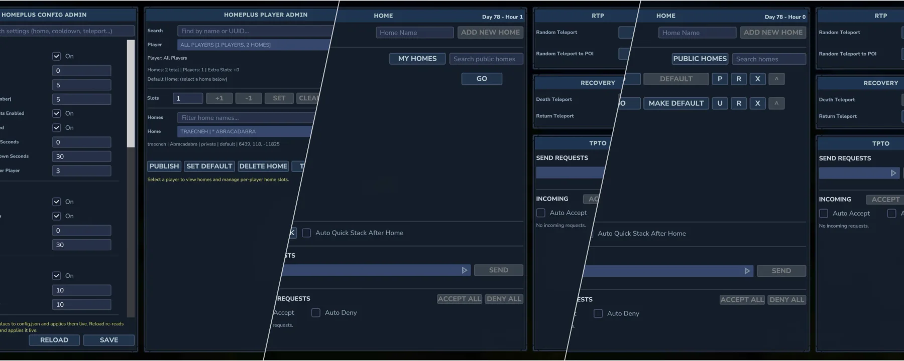 HomePlus — HomePlus screenshots 1–3