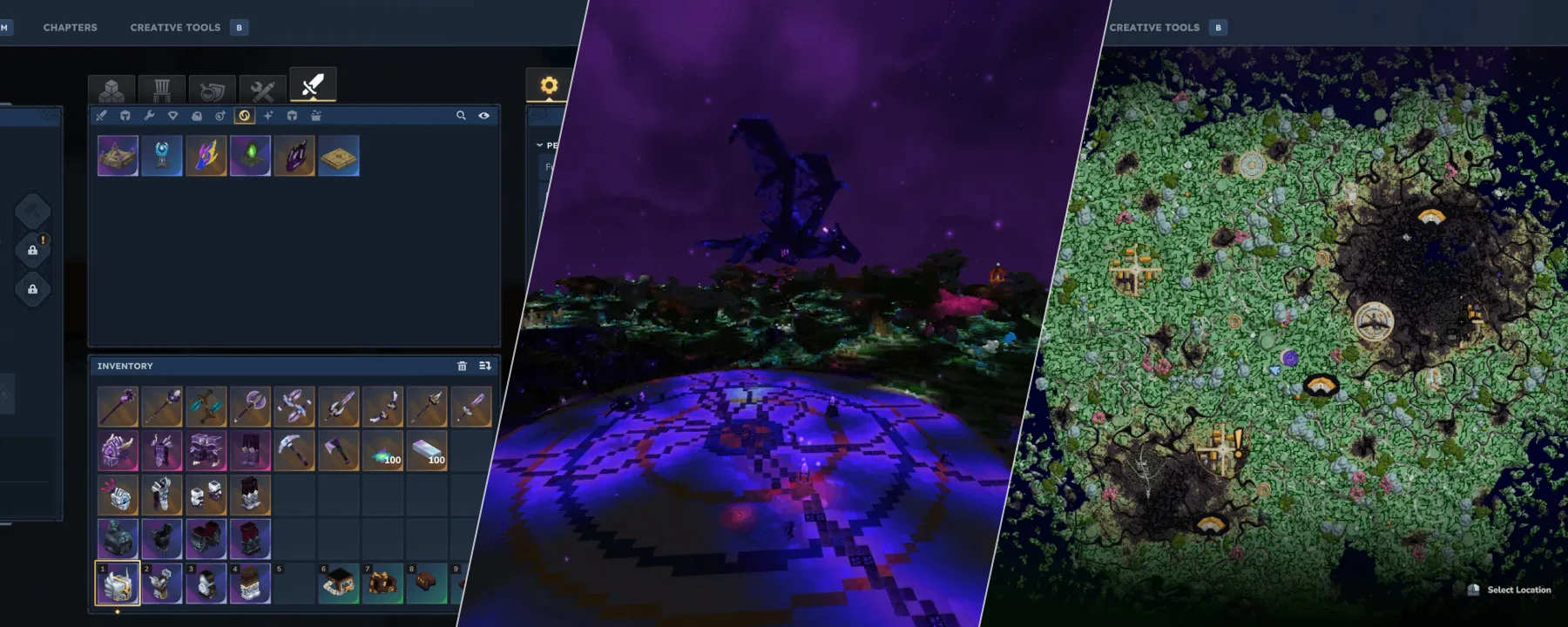 Endgame & QoL 6.0.0: Luminia & Dungeon Rework — Endgame & QoL 6.0.0: Luminia & Dungeon Rework screenshots 1–3