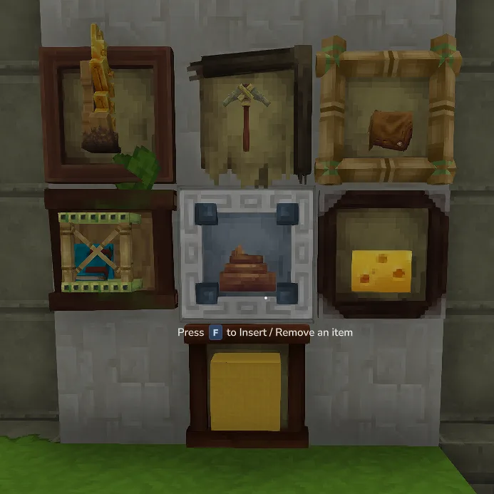 Item Frames — Screenshot