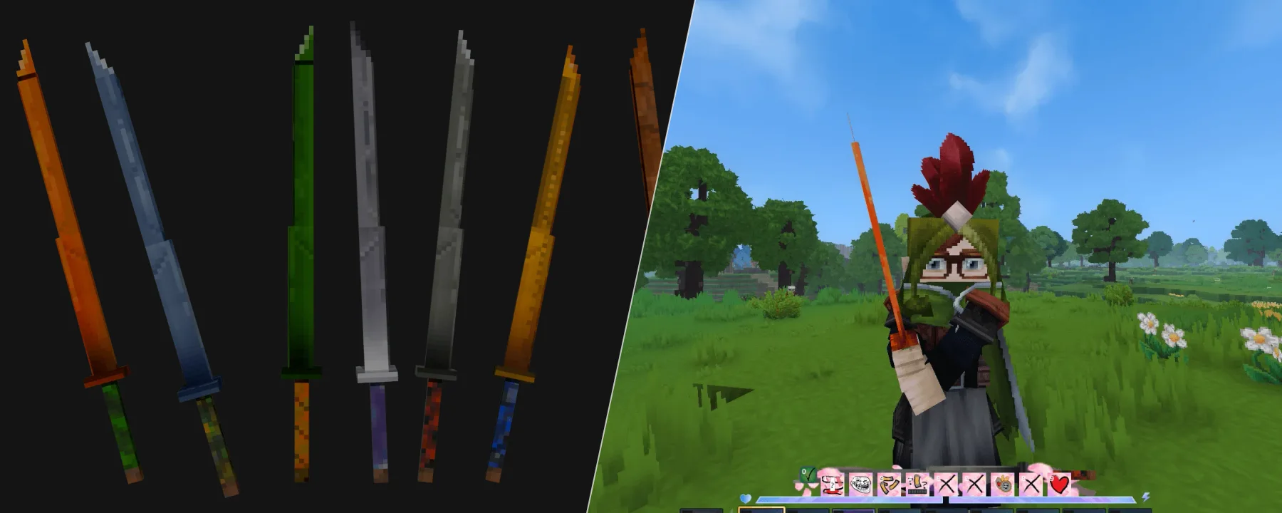 Craftable Katanas — Craftable Katanas screenshots 1–2